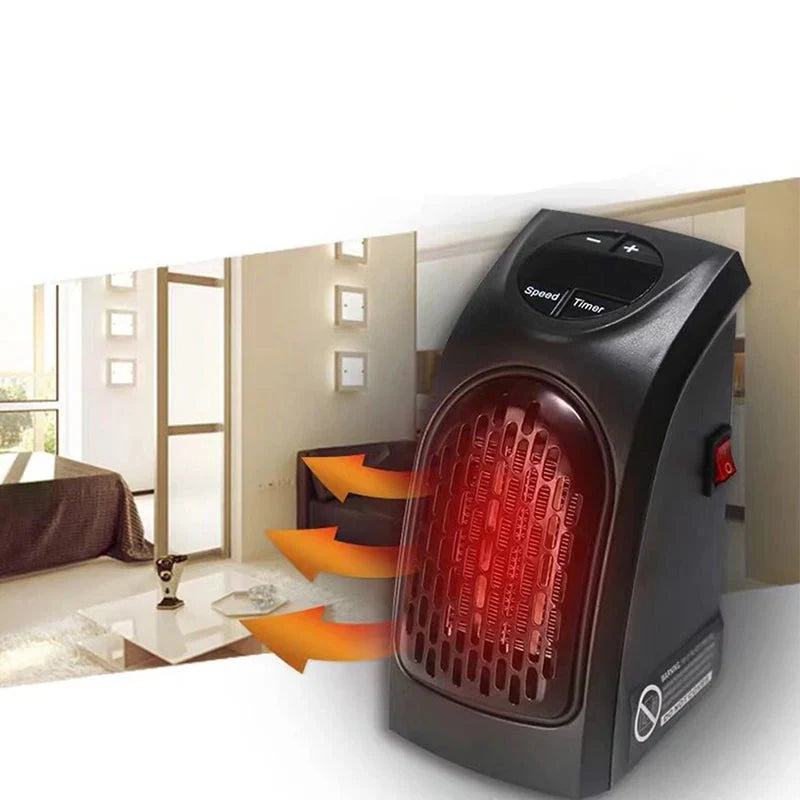 Portable fan heater