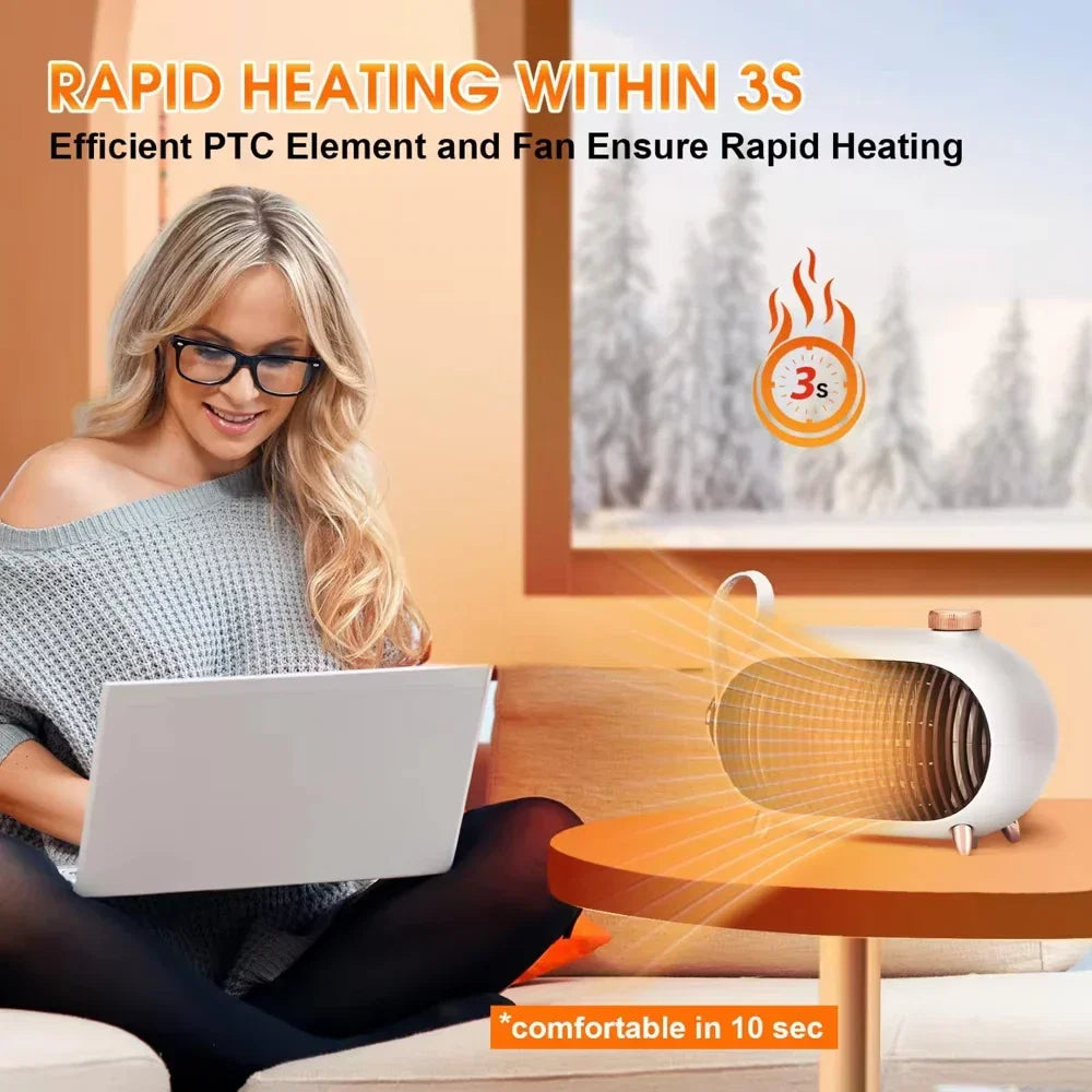 Portable Electric Heater for Home Use Specially Designed for Winter Bedroom Heating Built in Overheat Protection Instant Heating-4